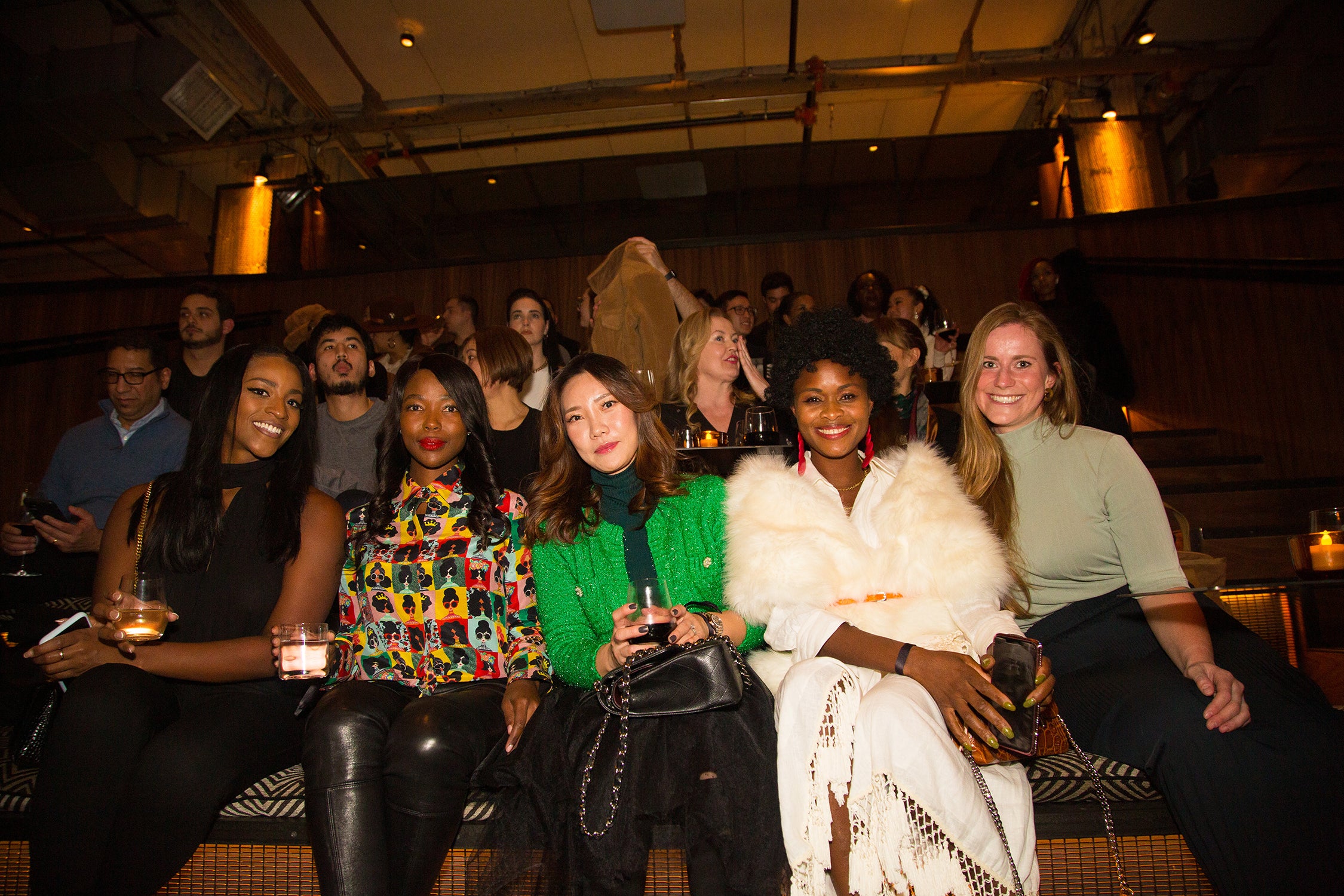 Guests at the Katini Skin launch event at Neuehouse