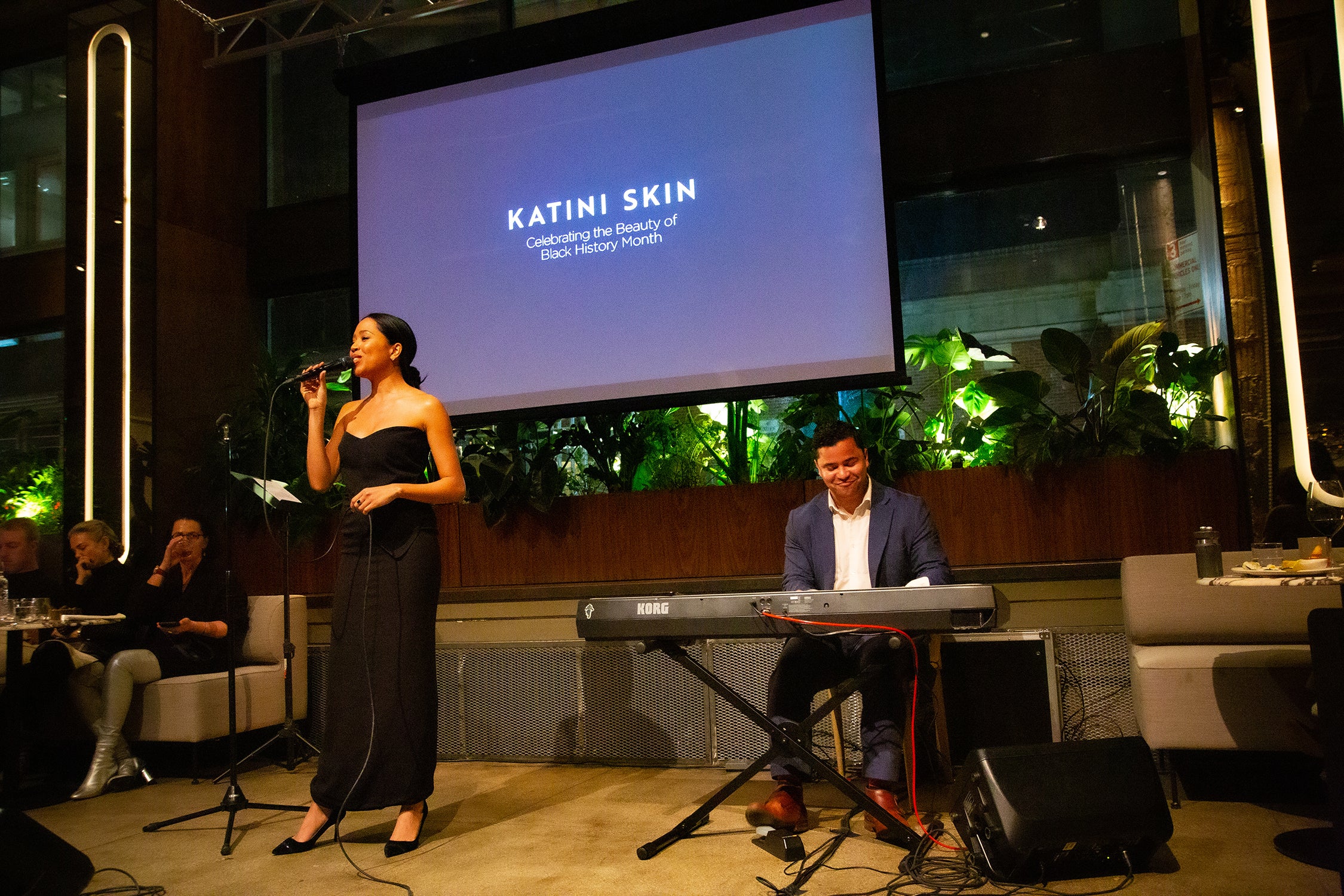 Katini Yamaoka at the launch event at Neuehouse