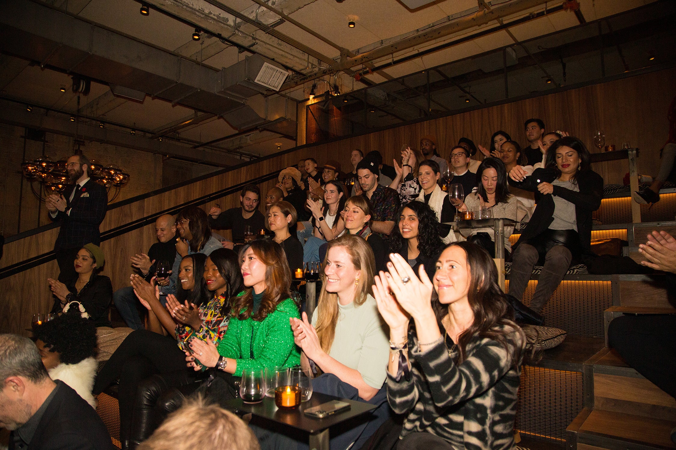 Guests at the Neuehouse launch event for Katini Skin