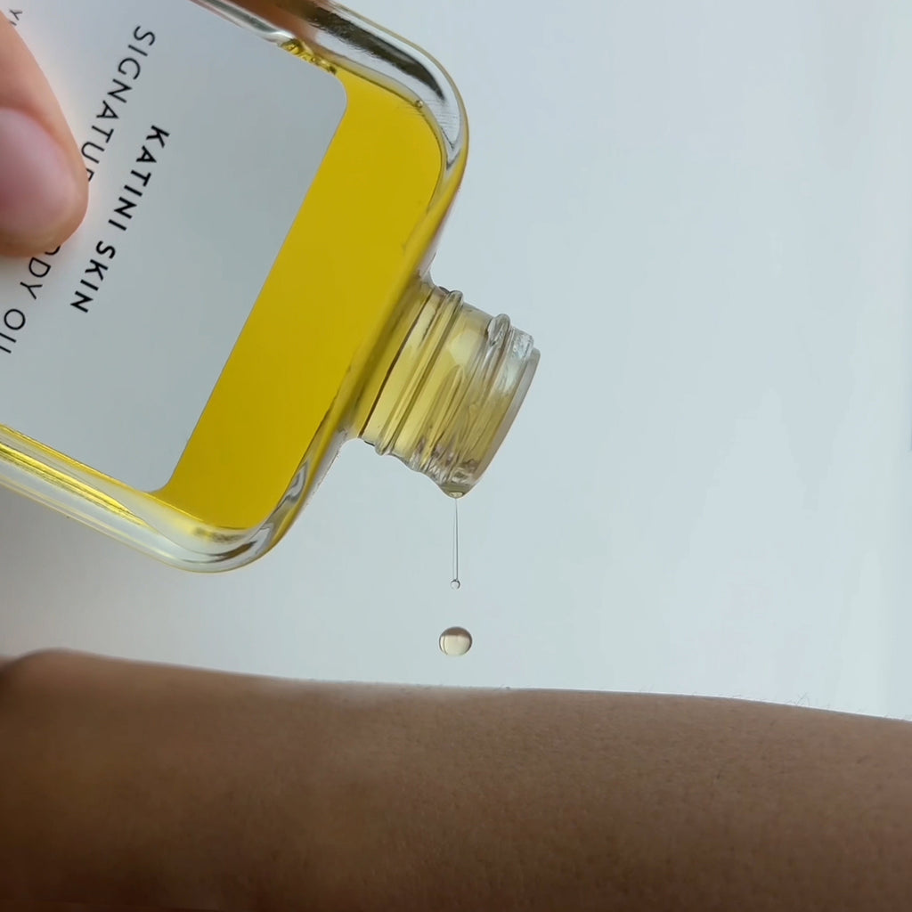 How to Use Katini Skin's Signature Body Oil